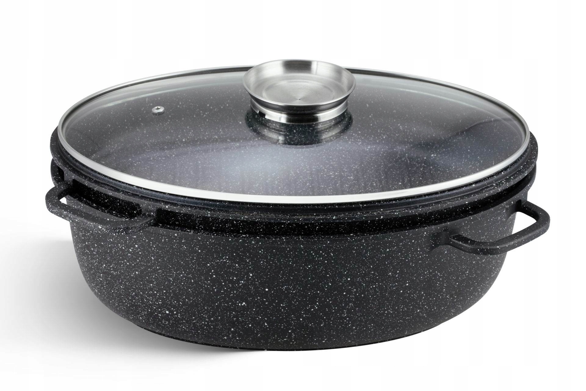 3-częściowa brytfanna 8l Powłoka markurkowa EB9171