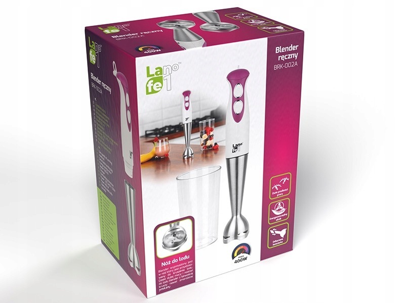 BLENDER RĘCZNY LAFE BRK002 400W