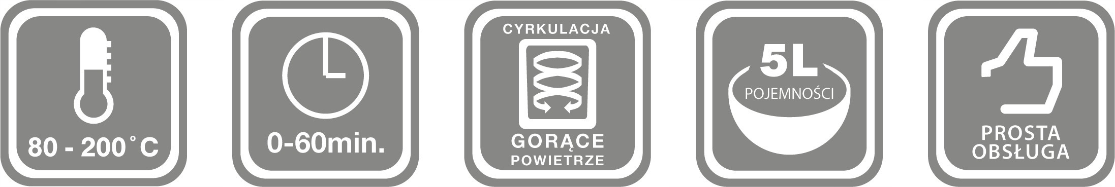 FRYTOWNICA BEZTŁUSZCZOWA FRYTKOWNICA Eldom FR40 ~ 5 L AIRFRYER 1500W MOCNA