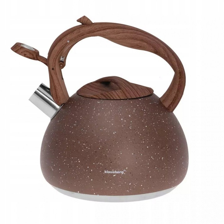 Czajnik z gwizdkiem INDUKCJA GAZ ZŁOTY BRĄZ 2,8L