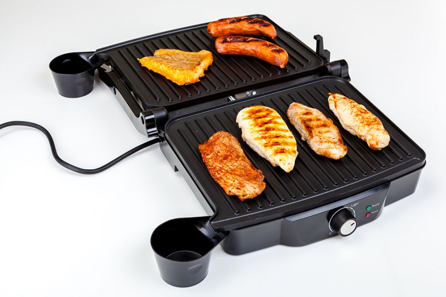 grill elektryczny Eldom GK150 srebrny/szary 2000 W