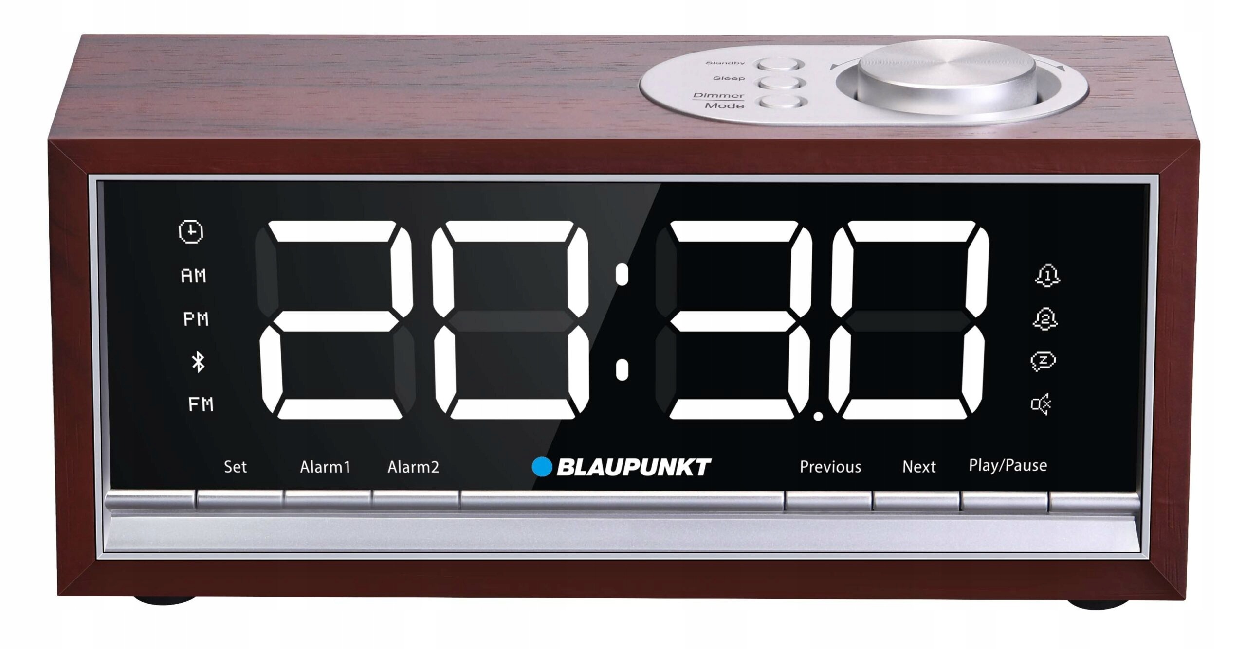 RADIOBUDZIK RADIO KUCHENNE BLUETOOTH DREWNO CR60BT