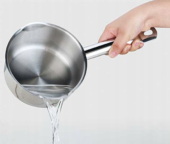 RONDEL GARNEK STALOWY tradycyjny 12cm 0,5L