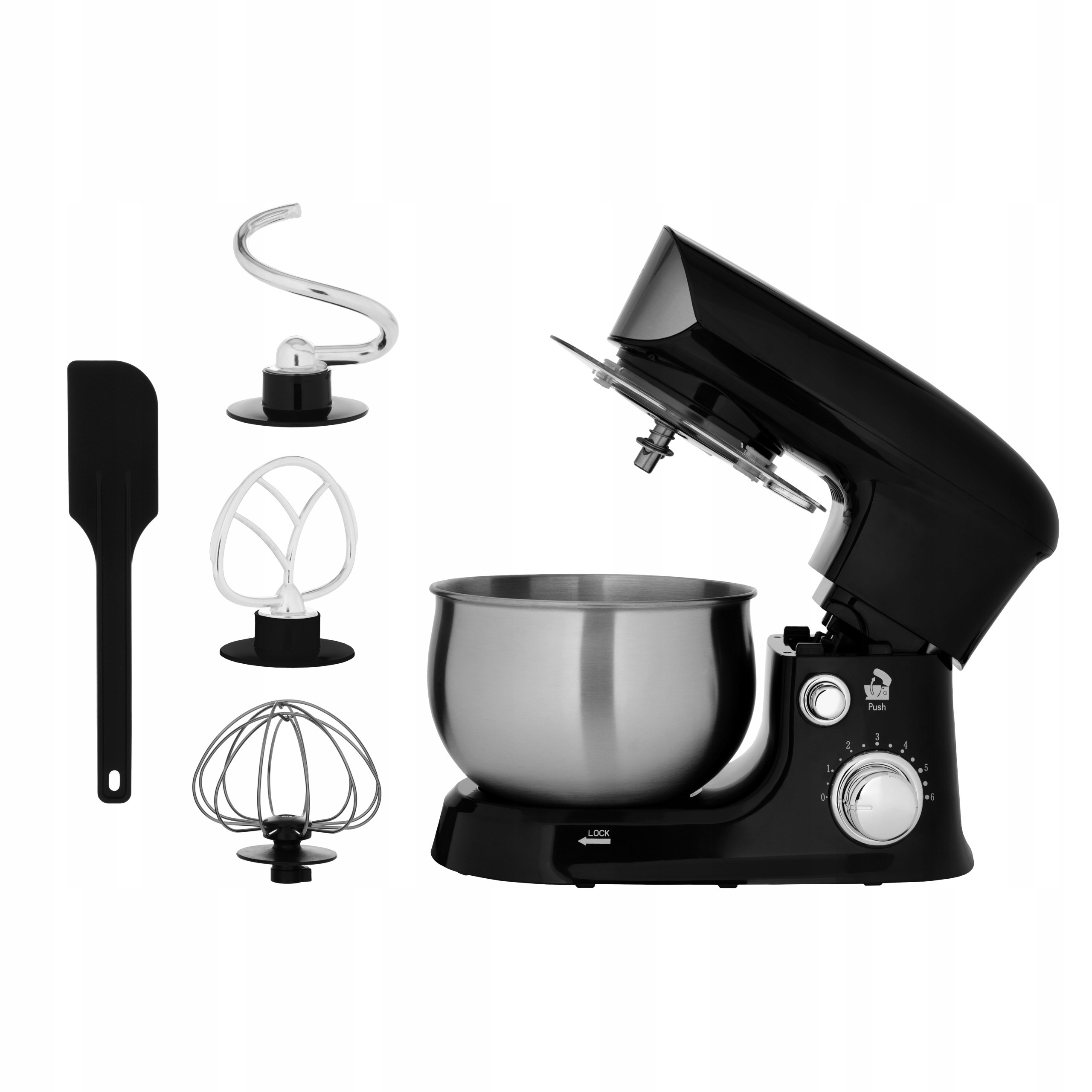 ROBOT KUCHENNY PLANETARNY MIKSER 3 MIESZADŁA KOLOR