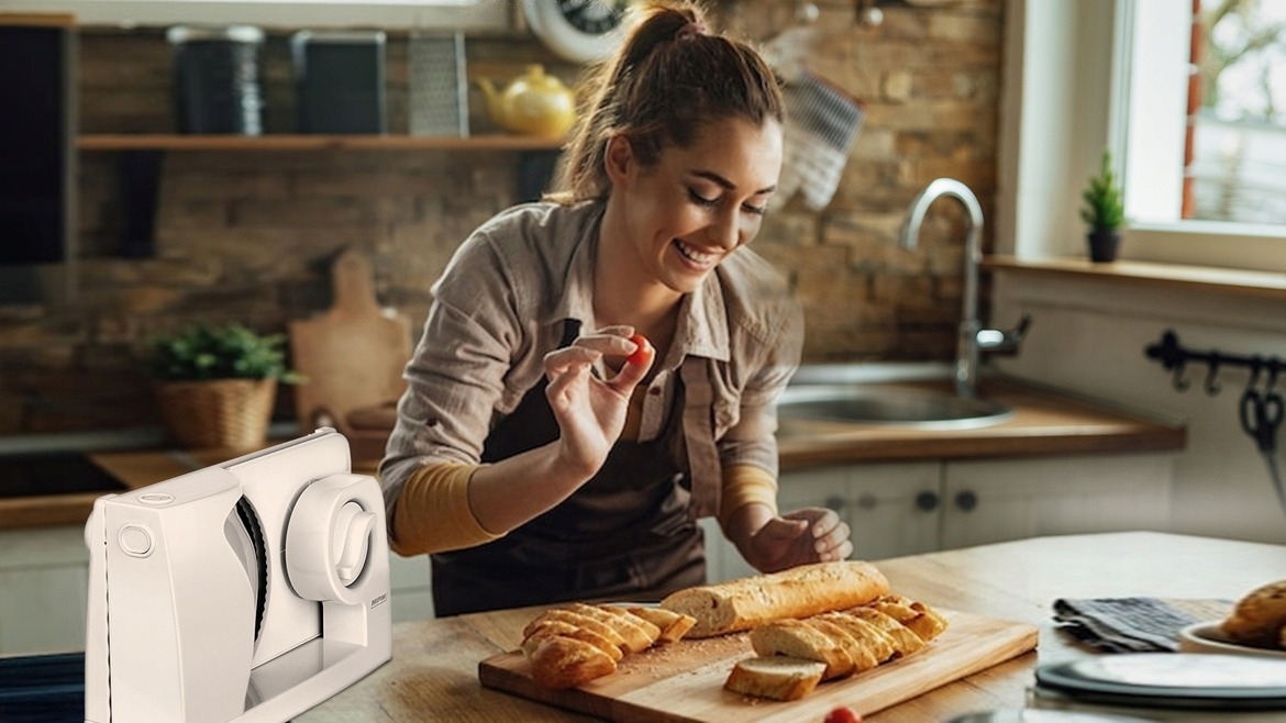 KRAJALNICA ELEKTRYCZNA do chleba wędlin sera