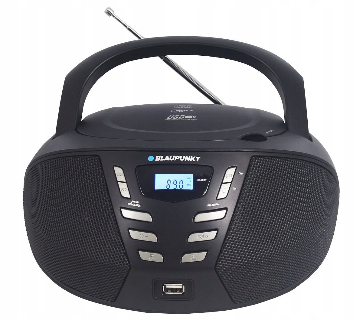 Boombox radioodtwarzacz FM/CD/MP3/USB/AUX BB7BK