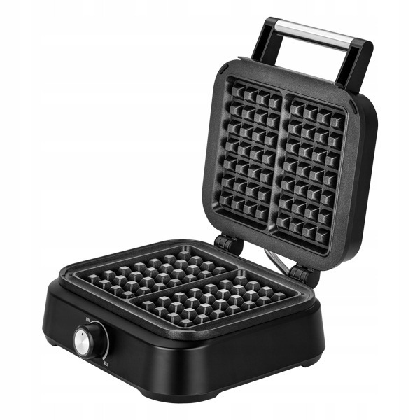 GOFROWNICA MPM DUŻA MOC 1500W MOCNA CZARNA