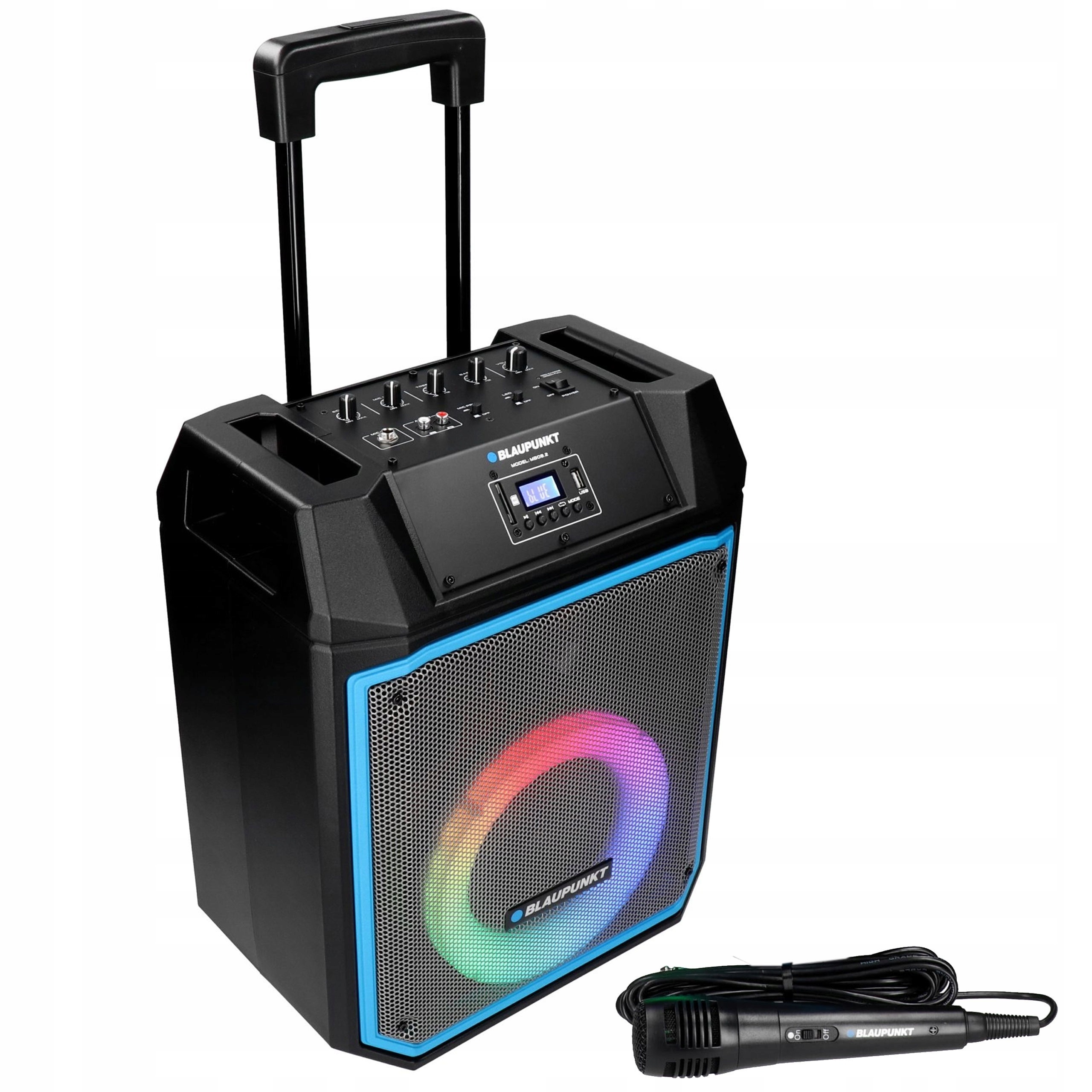 GŁOŚNIK MB08.2 KOLUMNA Bluetooth KARAOKE AUDIO