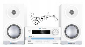 MINIWIEŻA MS16BT PILOT WIEŻA BIAŁA BLUETOOTH CD
