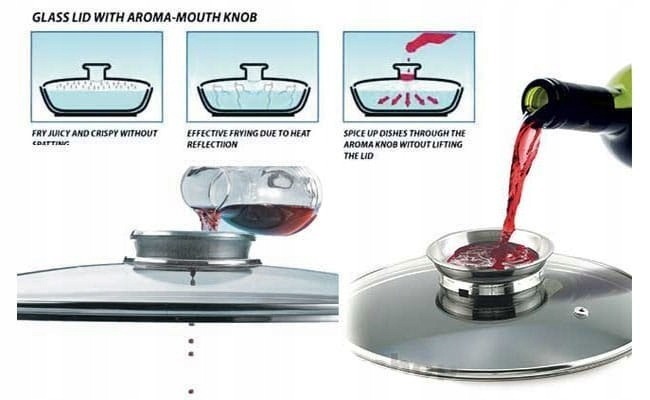 Garnek granitowy brytfanna 3.3l indukcja Gaz