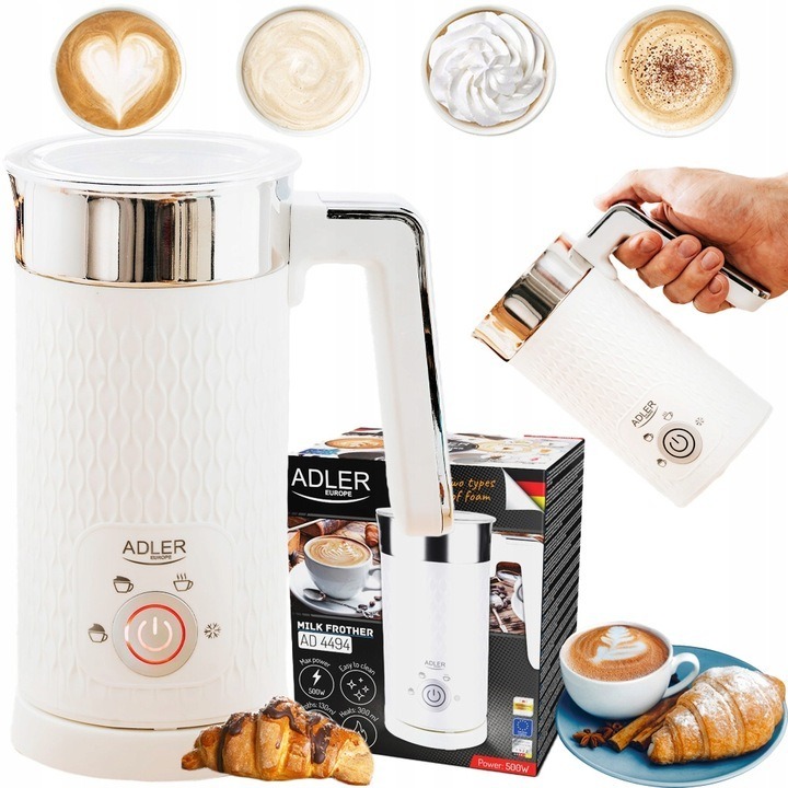 ELEKTRYCZNY SPIENIACZ DO MLEKA PODGRZEWACZ LATE