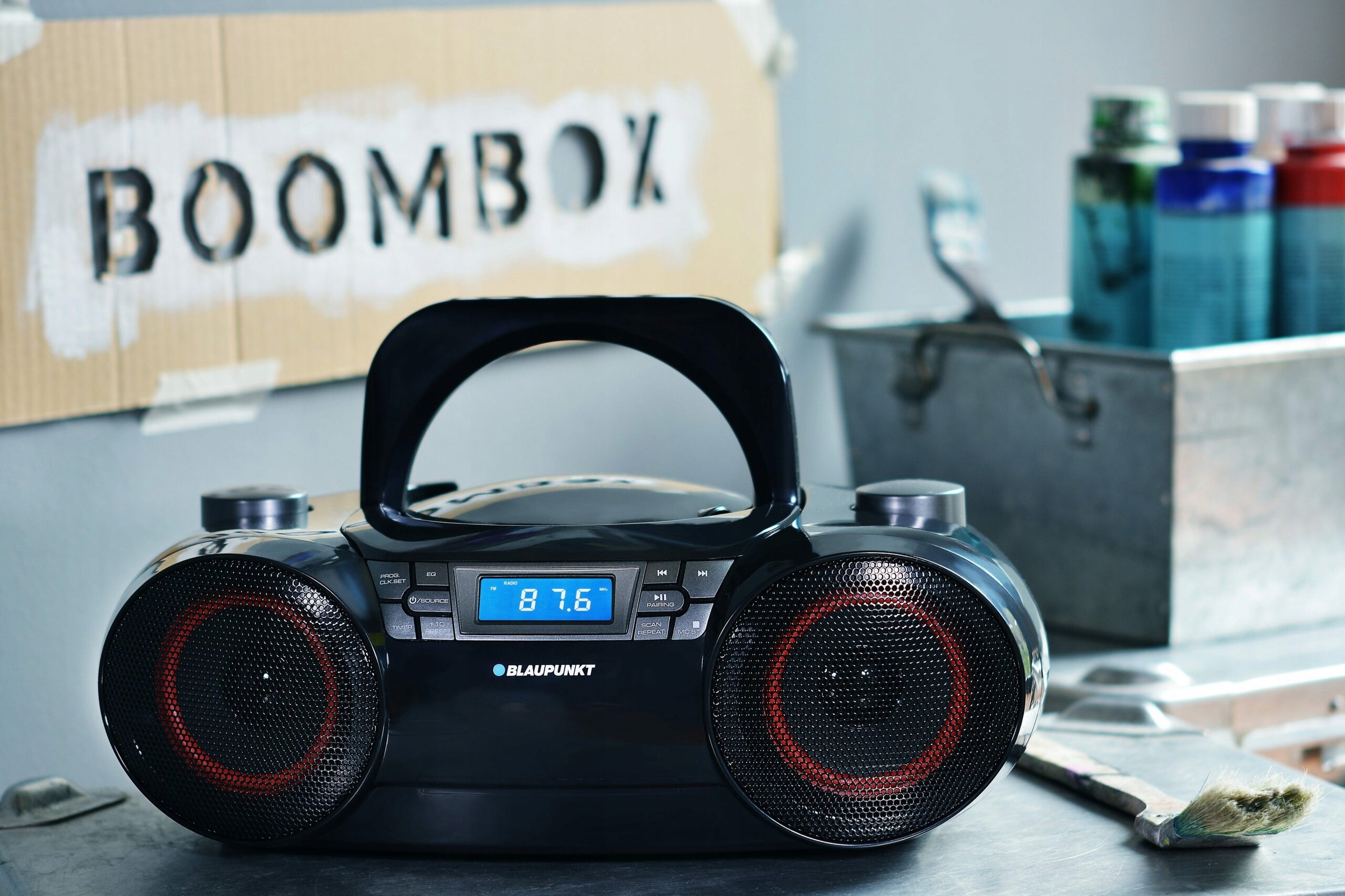 RADIO BOOMBOX ODDTWARZACZ USB MP3 CD BB30BT