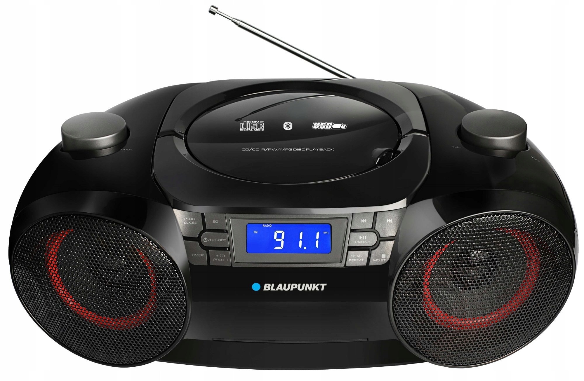 RADIO BOOMBOX ODDTWARZACZ USB MP3 CD BB30BT