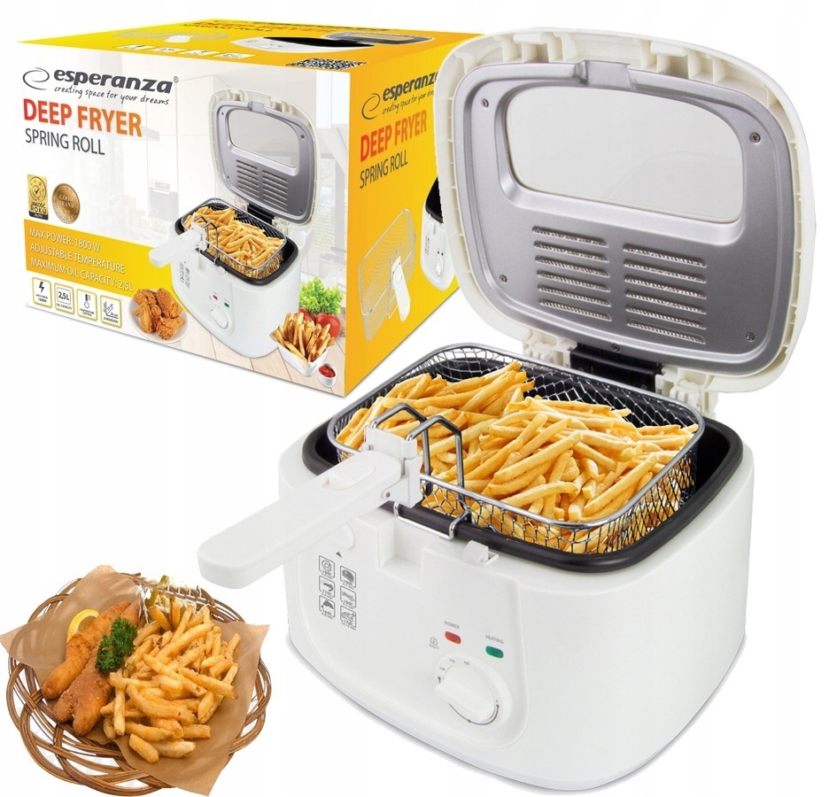 Frytkownica Esperanza Spring Roll EKG012 1800 W