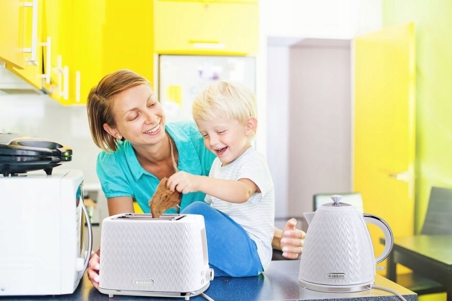 ELDOM TO265 TOSTER DOTTY 930W BIAŁY STAR