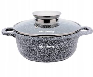 GARNEK MARMURKOWY 2,3L 20cm KLAUSBERG KB7519