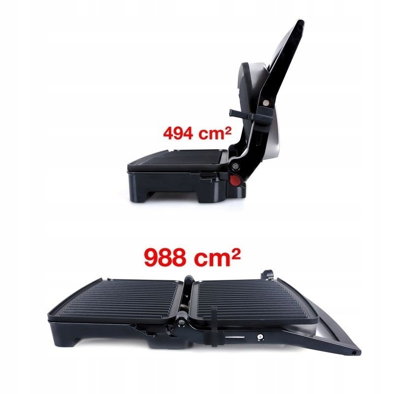 grill elektryczny Eldom GK150 srebrny/szary 2000 W