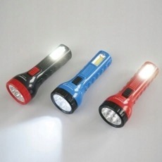 LATARKA AKUMULATOROWA 7 LED+COB ŁADOWANA