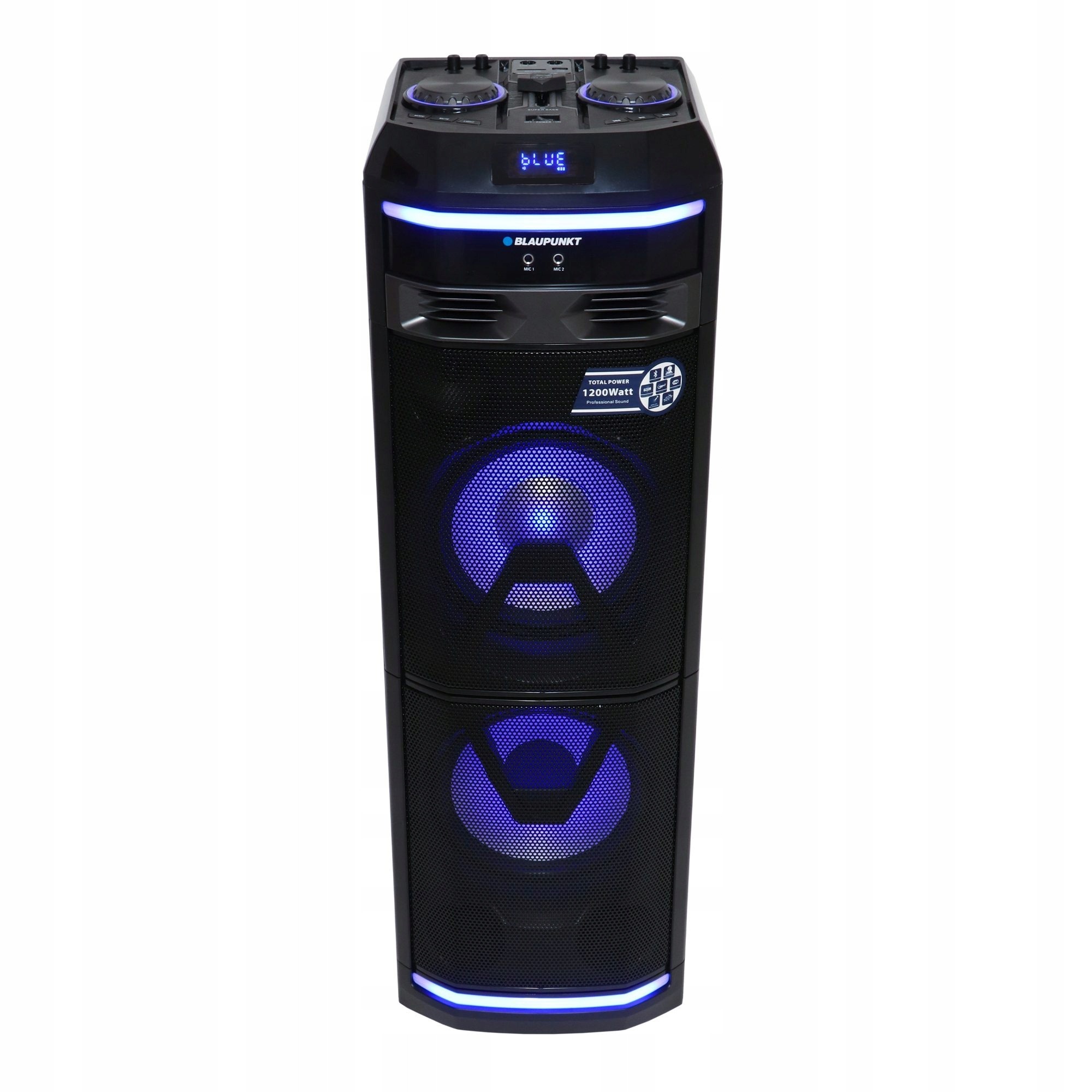 GŁOŚNIK PS11DB KOLUMNA Bluetooth KARAOKE AUDIO