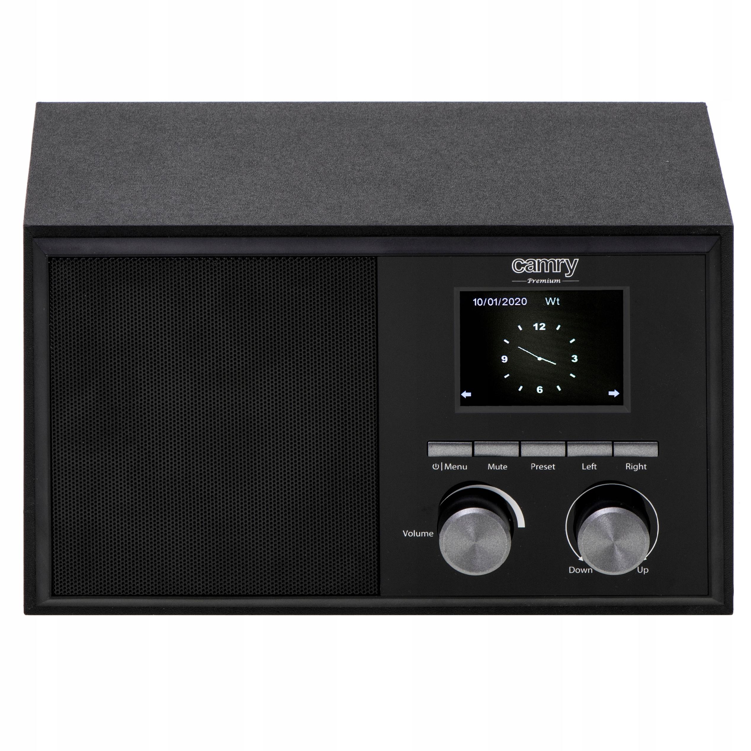 RADIO INTERNETOWE WiFi DAB PROGNOZA POGODY 2xALARM