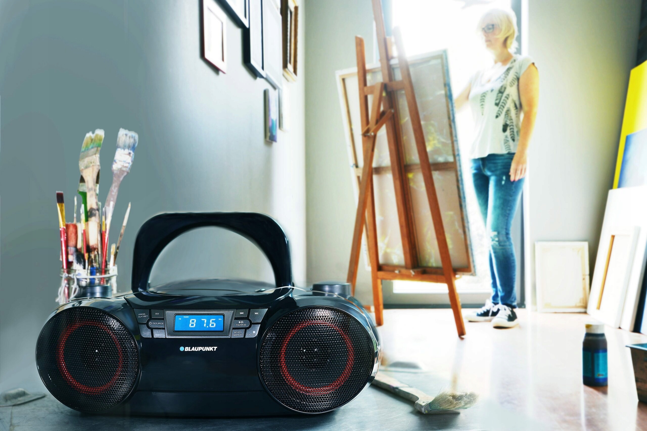 RADIO BOOMBOX ODDTWARZACZ USB MP3 CD BB30BT