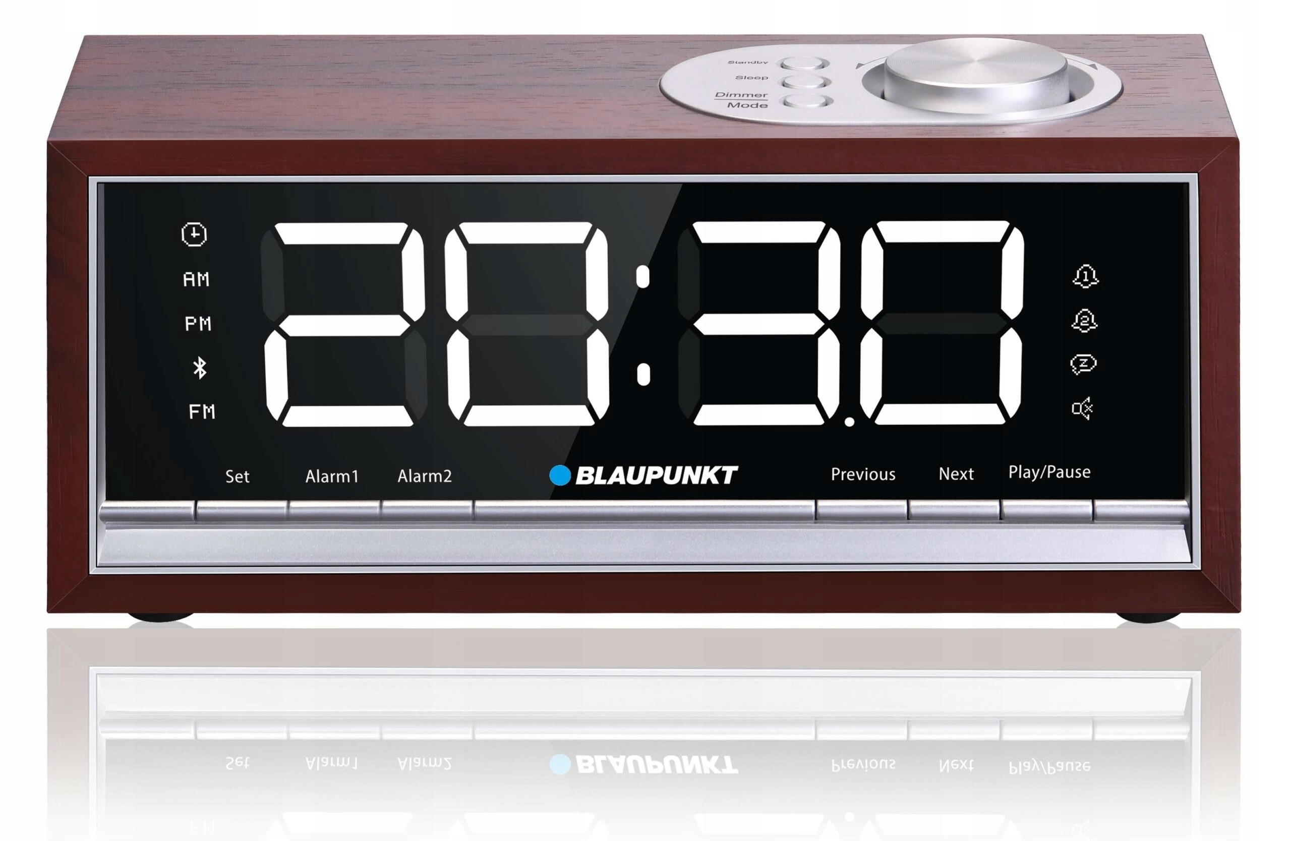 RADIOBUDZIK RADIO KUCHENNE BLUETOOTH DREWNO CR60BT