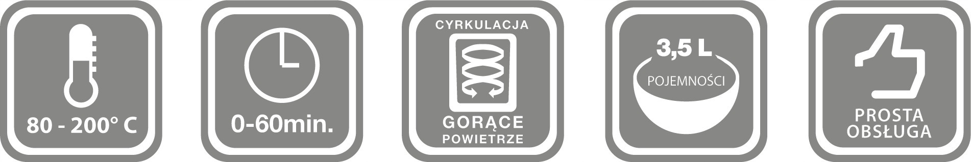 FRYTOWNICA Beztłuszczowa FRYTKOWNICA Eldom FR35 ~3,5L AIR FRYER Mocna 1300W