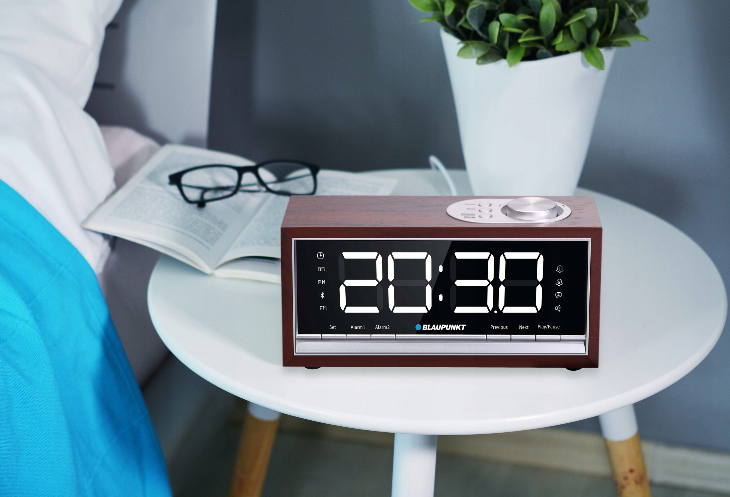 RADIOBUDZIK RADIO KUCHENNE BLUETOOTH DREWNO CR60BT