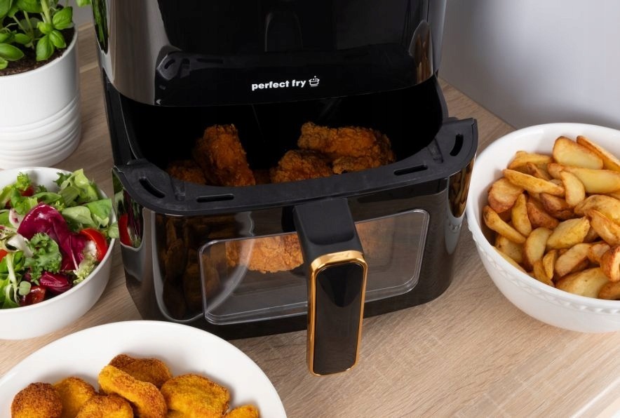 FRYTOWNICA BEZTŁUSZCZOWA FRYTKOWNICA Eldom FR40 ~ 5 L AIRFRYER 1500W MOCNA