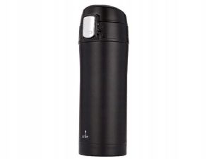 Termos KUBEK TERMICZNY stalowy MPM czarny 300ml
