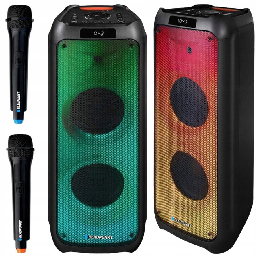 PartyBox z Bluetooth i karaoke PB10DB Blaupunkt