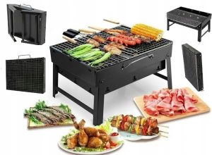 GRILL TURYSTYCZNY PRZENOŚNY SKŁADANY WALIZKA 35