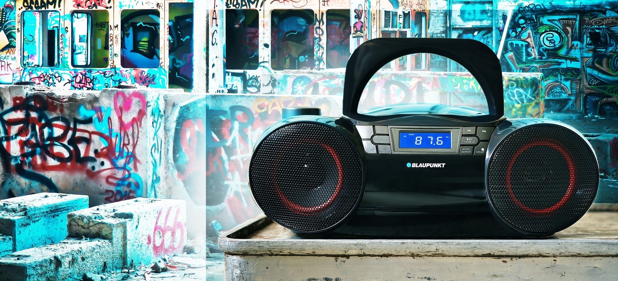 RADIO BOOMBOX ODDTWARZACZ USB MP3 CD BB30BT