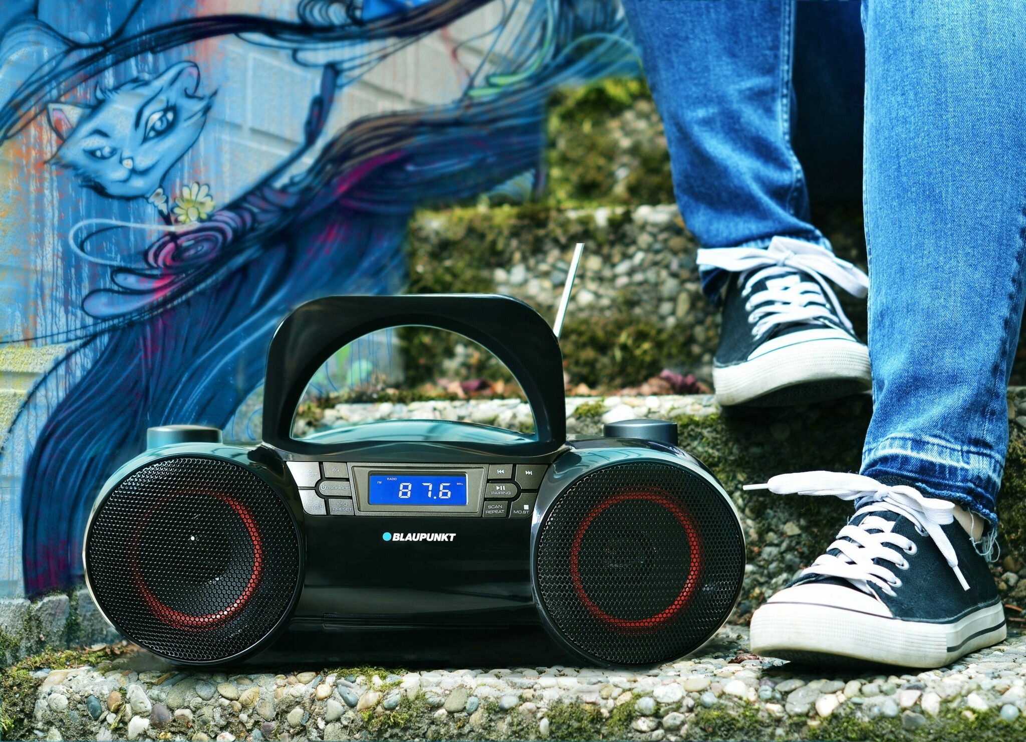 RADIO BOOMBOX ODDTWARZACZ USB MP3 CD BB30BT