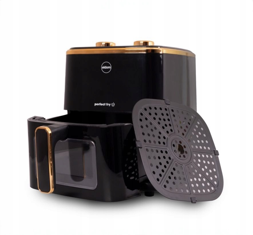 FRYTOWNICA BEZTŁUSZCZOWA FRYTKOWNICA Eldom FR40 ~ 5 L AIRFRYER 1500W MOCNA
