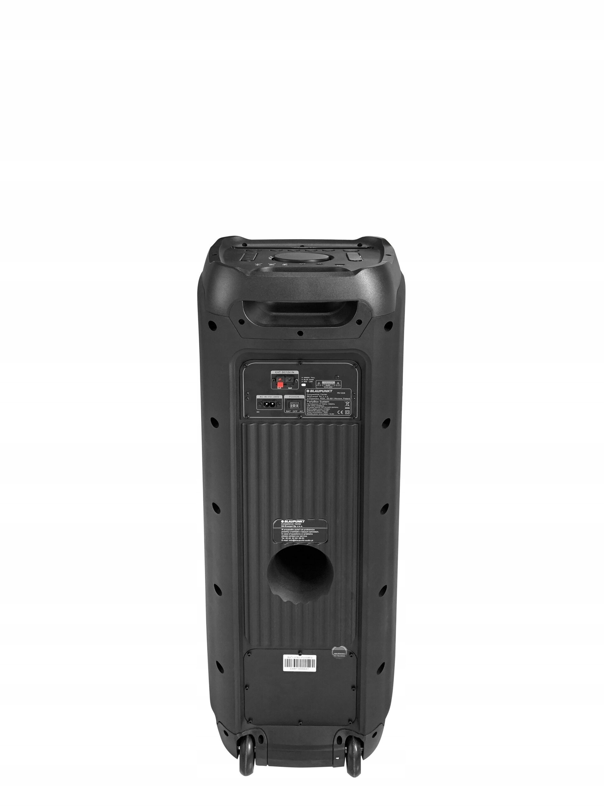 PartyBox z Bluetooth i karaoke PB10DB Blaupunkt