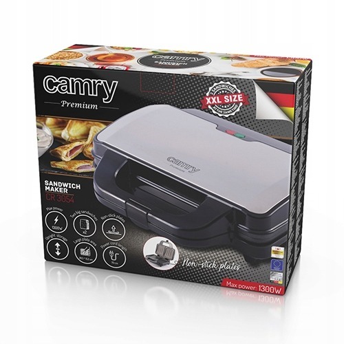 OPIEKACZ Camry CR-3054 TOSTER na sandwich 1300 W