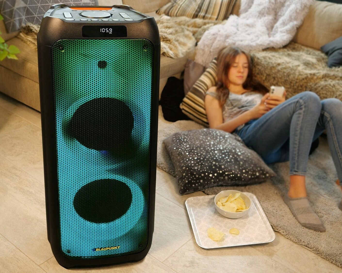 PartyBox z Bluetooth i karaoke PB10DB Blaupunkt