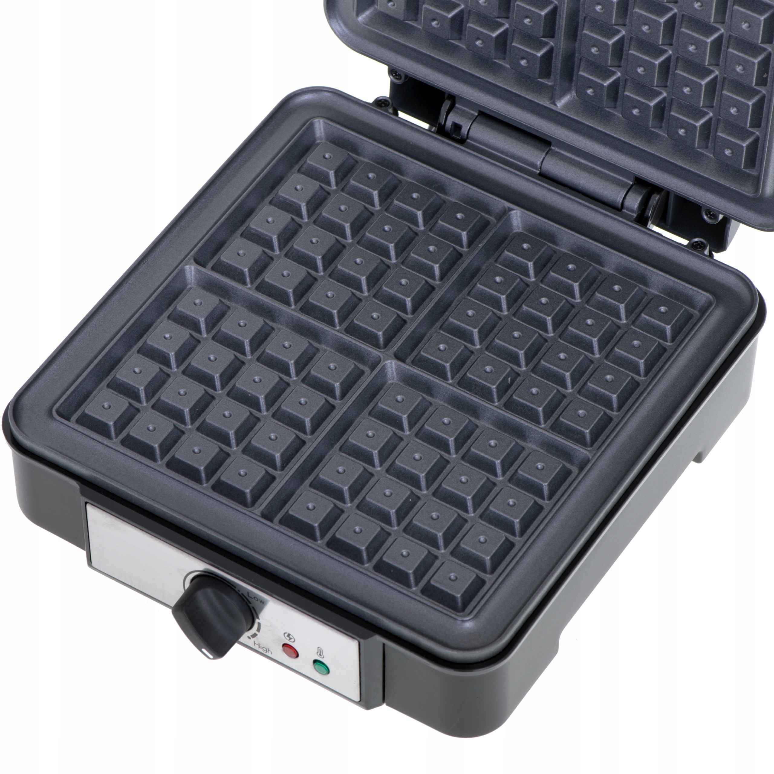 GOFROWNICA DUŻA MOC 1800W 4 CHRUPIĄCE GOFRY AD3049