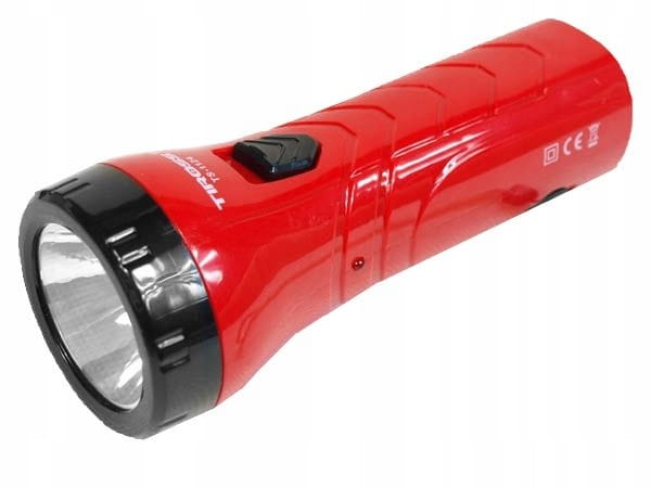 Latarka 7 LED Tiross zasięg 150m akumulator 600mAh