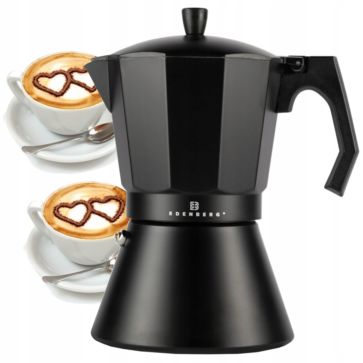 KAWIARKA Zaparzacz Kawy Indukcja GAZ STALOWY