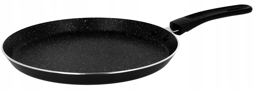 PATELNIA DO NALEŚNIKÓW 24CM MARMURKOWA Indukcja pancakes