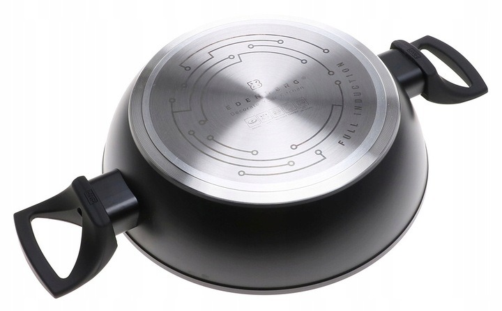 GARNEK MARMURKOWY BRYTFANNA WOK 28cm 3,7l Indukcja Gaz