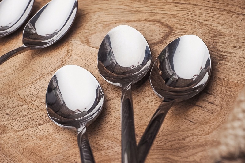 KOMPLET ŁYŻECZEK KOKTAJLOWYCH ŁYŻECZKA 6 szt. POŁYSK KINGHOFF 1447