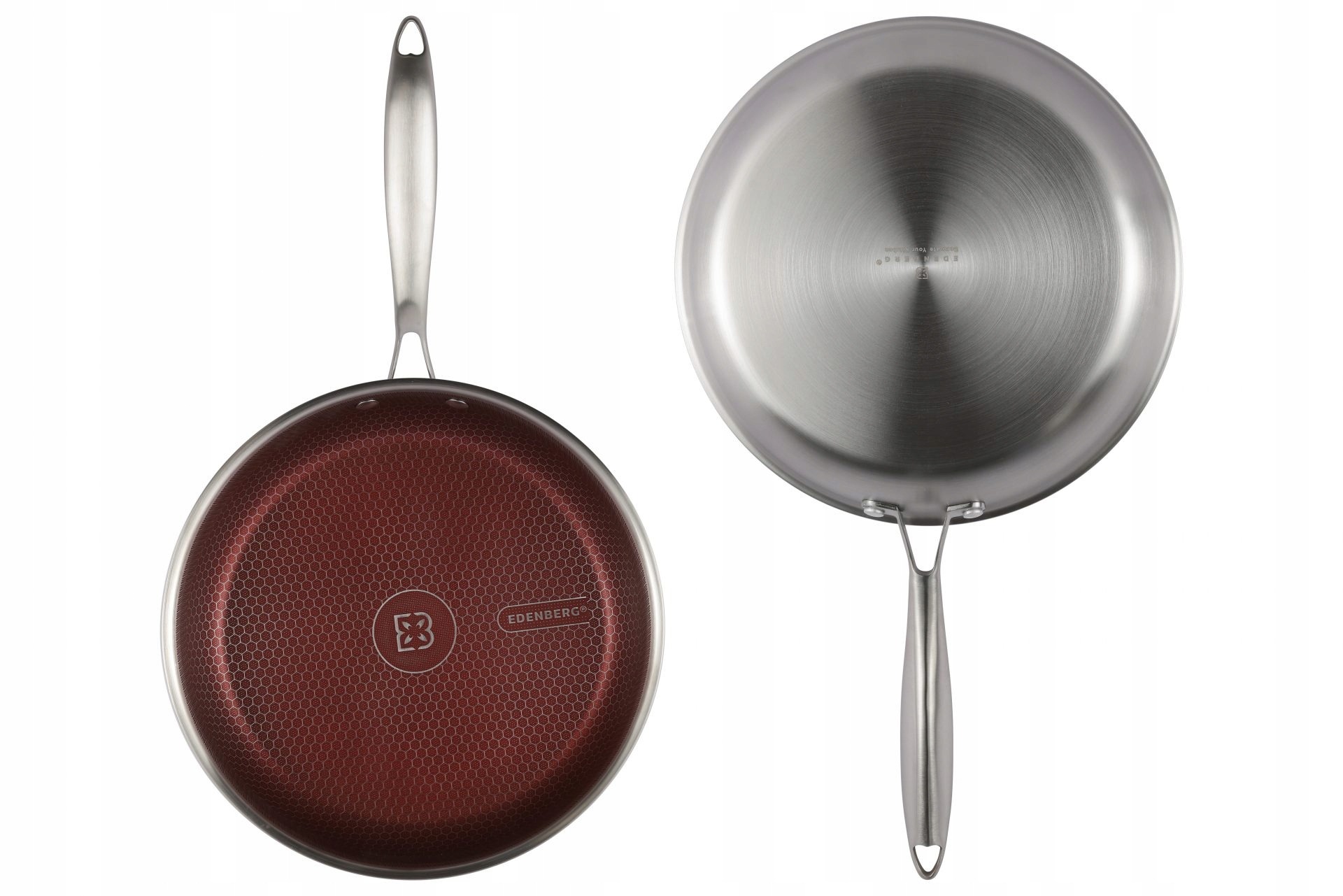 PATELNIA TRADYCYJNA Z POKRYWKĄ 26CM EDENBERG NON STICK