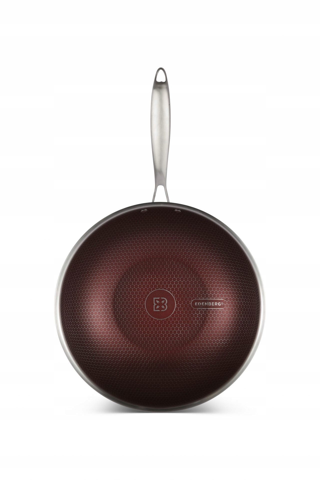 WOK PATELNIA Z POKRYWKĄ POWŁOKA NON STICK 28CM