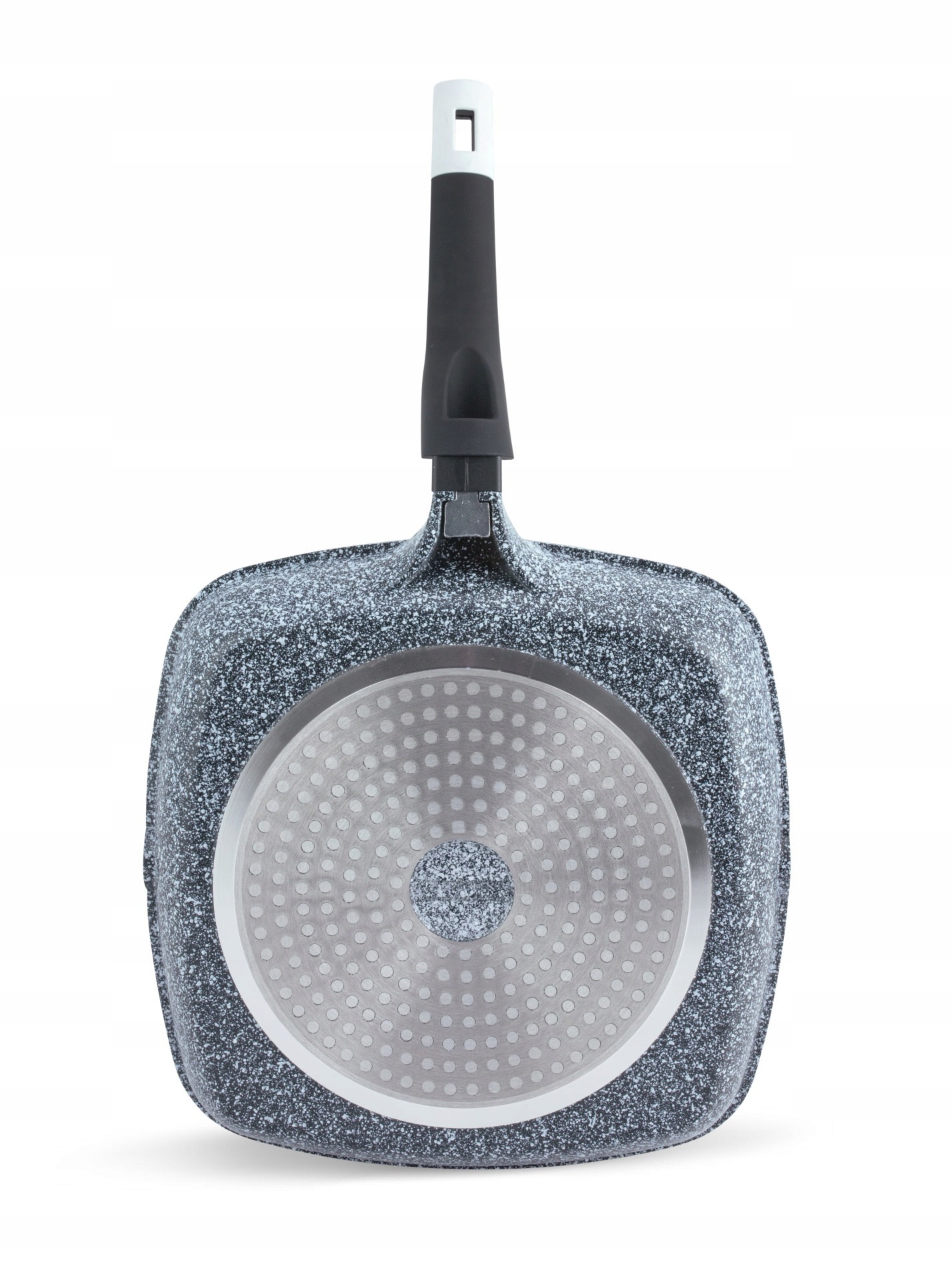 Patelnia grillowa Edenberg 24 cm marmurowa SZARA indukcja GAZ