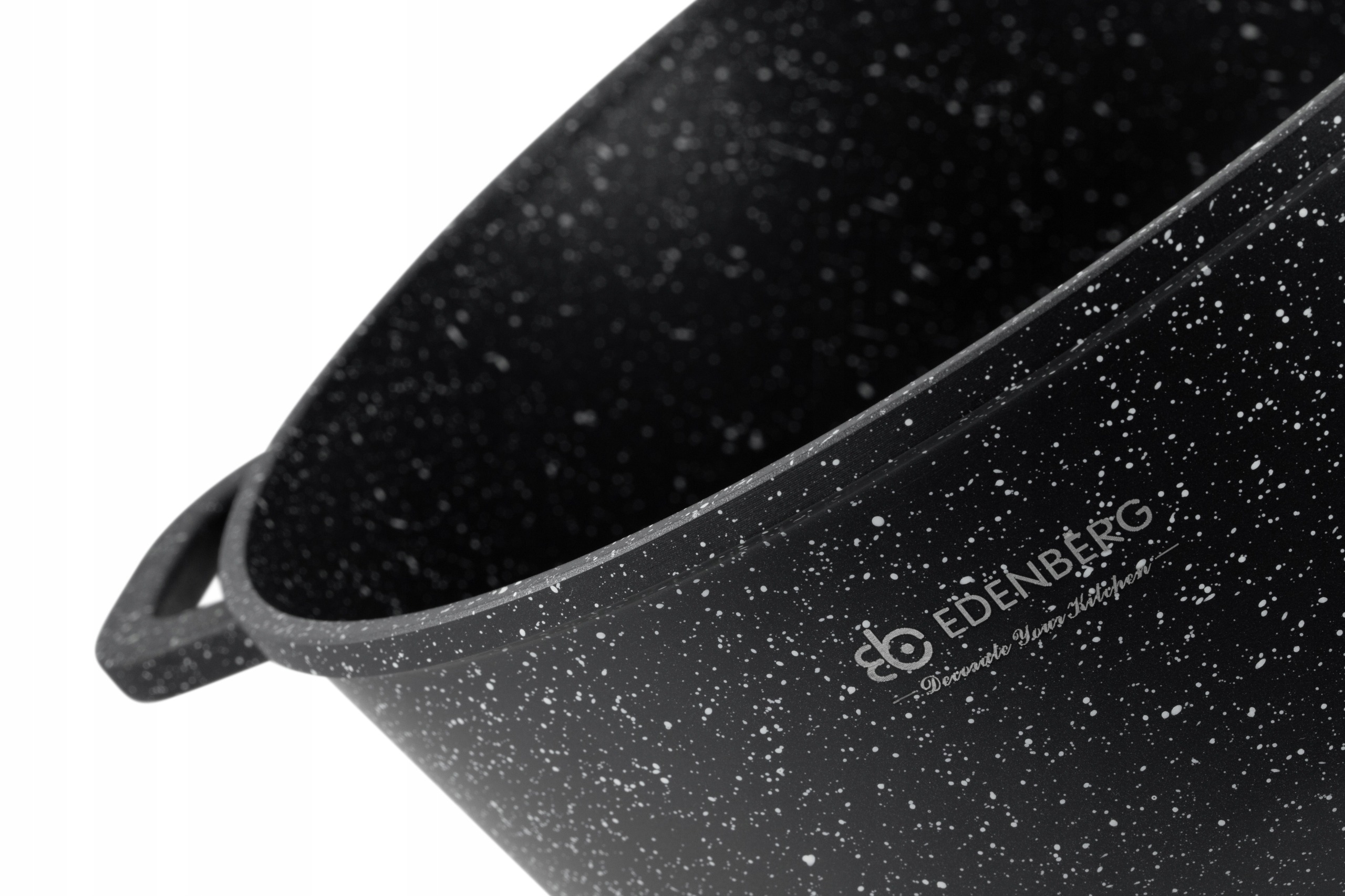 Zestaw GARNKÓW Garnki MARMUROWA Powłoka EDENBERG Indukcja Gaz