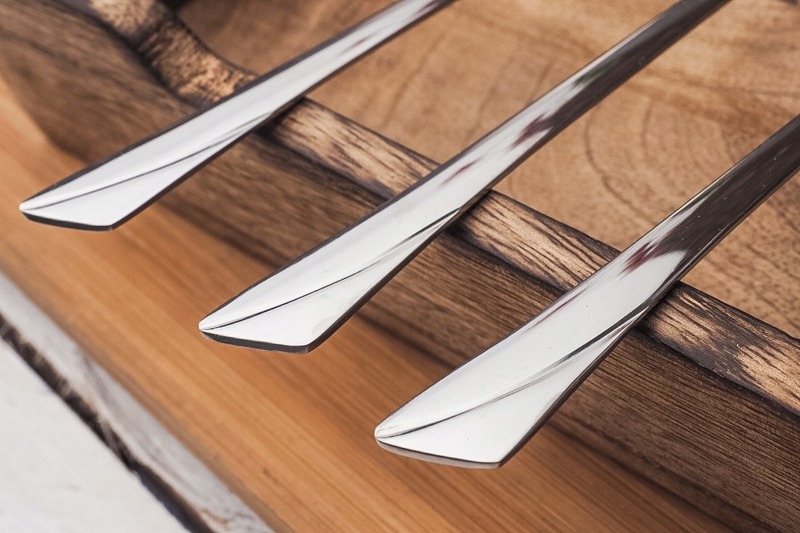 KOMPLET ŁYŻECZEK KOKTAJLOWYCH ŁYŻECZKA 6 szt. POŁYSK KINGHOFF 1447