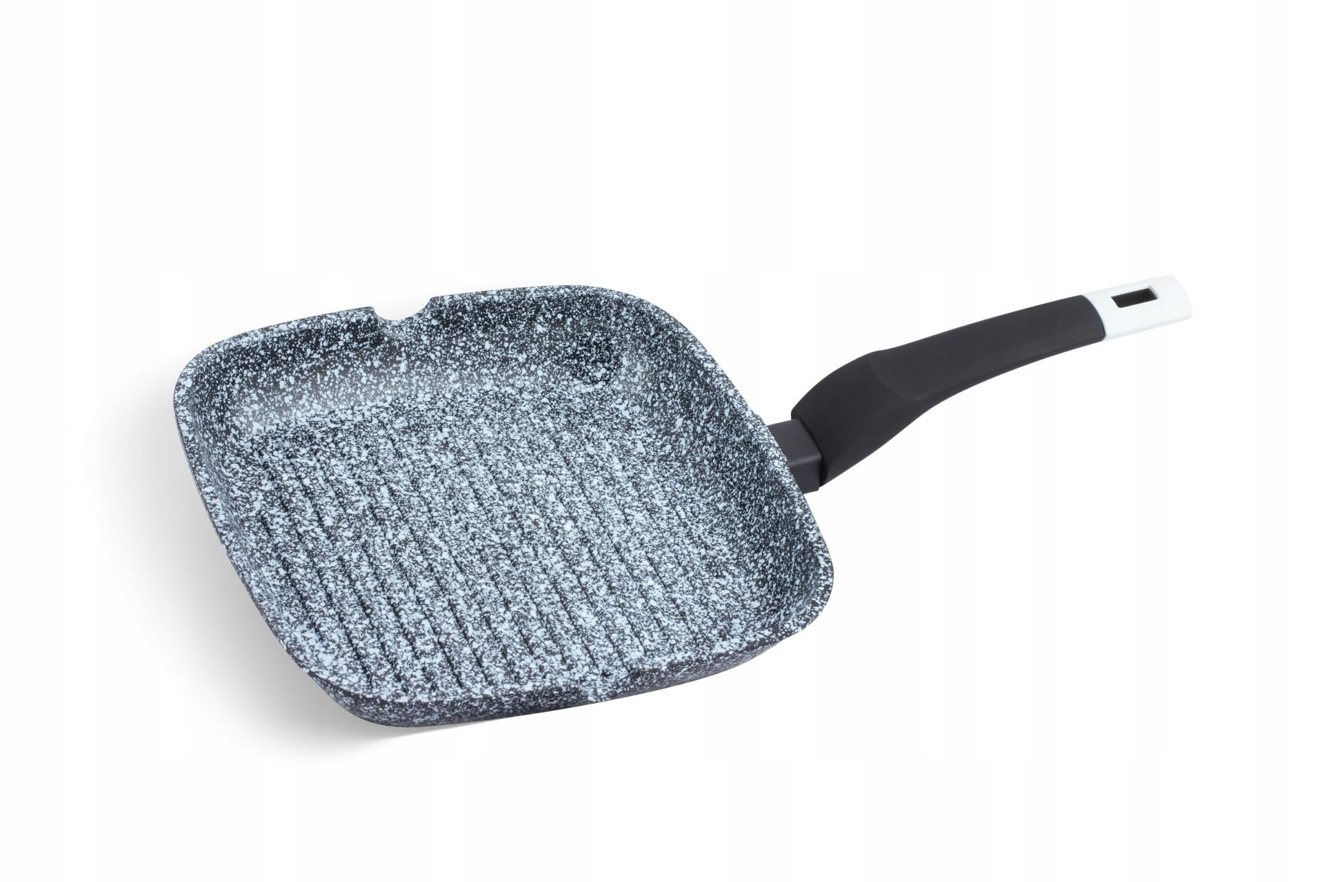 Patelnia grillowa Edenberg 26 cm marmurowa SZARA indukcja GAZ